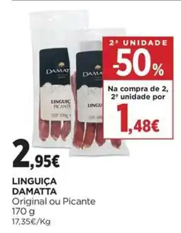 El Corte Inglés Linguiça damatta promoção