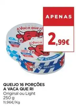 El Corte Inglés queijo 16 porções a vaca que ri promoção