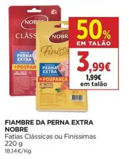 El Corte Inglés Fiambre da perna extra nobre promoção