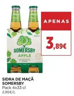 El Corte Inglés Sidra de maçã somersby promoção