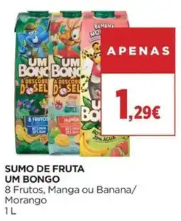 El Corte Inglés Sumo de fruta um bongo promoção
