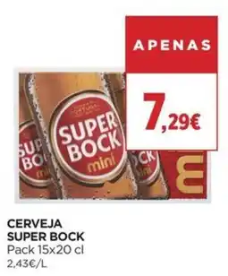 El Corte Inglés Cerveja super bock mini promoção