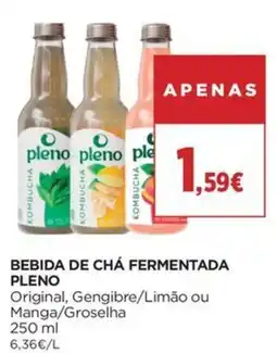 El Corte Inglés bebida de chá fermentada pleno promoção