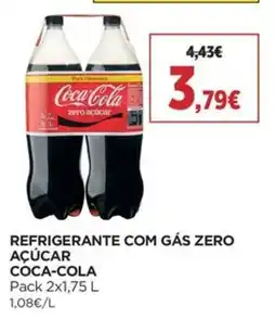 El Corte Inglés refrigerante com gás zero açúcar coca-cola promoção