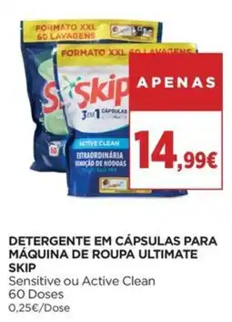 El Corte Inglés Detergente em cápsulas para máquina de roupa ultimate skip promoção