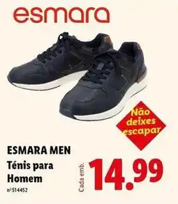Lidl Esmara - ténis para homem promoção