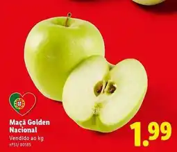 Lidl Nacional - maçã golden promoção