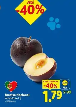 Lidl com - ameixa nacional promoção