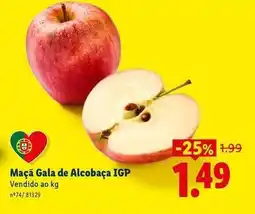 Lidl Maçã gala de alcobaça igp promoção