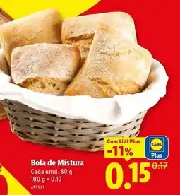 Lidl com - bola de mistura promoção