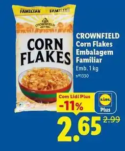 Lidl com - corn flakes embalagem familiar promoção