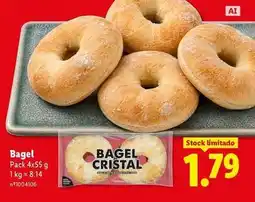 Lidl Cristal - bagel promoção