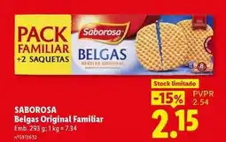 Lidl Saborosa - belgas original familiar promoção