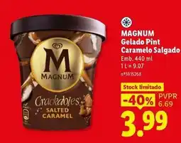 Lidl Magnum - gelado pint caramelo salgado promoção