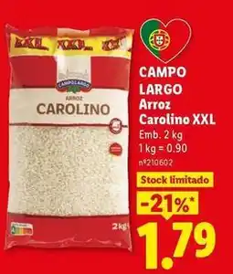 Lidl Xxl - arroz promoção