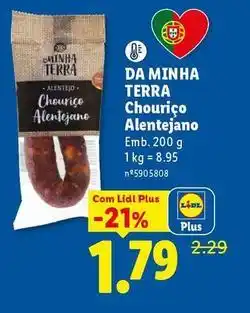 Lidl Alentejo - chourico alentejano promoção