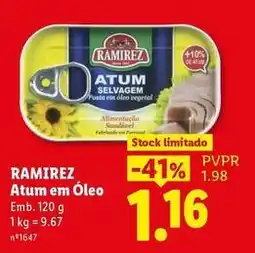 Lidl Ramirez - atum em oleo promoção