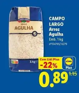 Lidl com - arroz agulha promoção