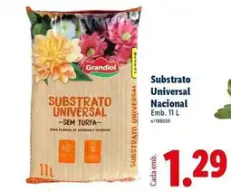 Lidl Nacional - substrato universal promoção