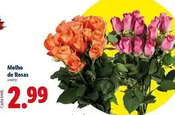 Lidl Molho de rosas promoção