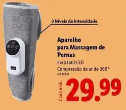 Lidl Aparelho para massagem de pernas promoção