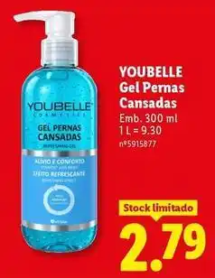 Lidl Comfort - gel pernas cansadas promoção