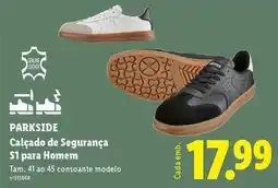Lidl Parkside - calcado de seguranca s 1 para homem promoção