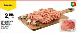 Continente Bom dia Picada - carne de porco continente promoção