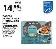 Continente Bom dia Continente - postas tradicionais de bacalhau msc promoção