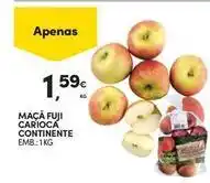 Continente Bom dia Carioca - maçã fuji continente promoção
