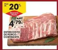 Continente Bom dia Continente - entrecosto de porco promoção