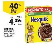 Continente Bom dia Nesquik - cereais promoção