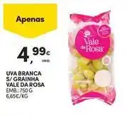 Continente Bom dia Vale da rosa - uva branca s/ grainha promoção