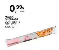 Continente Bom dia Continente - massa quebrada promoção