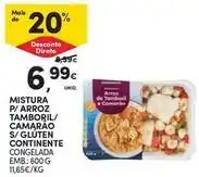 Continente Bom dia Continente - mistura p/arroz tamboril/ camarao s/gulten promoção