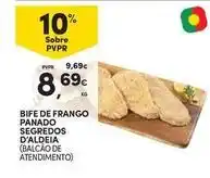 Continente Bom dia Bife de frango promoção