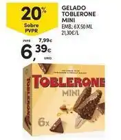 Continente Bom dia Toblerone - gelado mini promoção