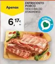 Continente Bom dia Entrecosto porco promoção