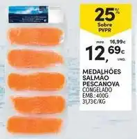 Continente Bom dia Pescanova - medalhões salmao promoção