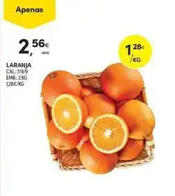 Continente Bom dia Laranja promoção