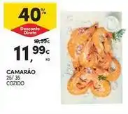 Continente Bom dia Camarão promoção