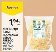 Continente Bom dia Mix - queijo ilha/ flamengo verde fresco promoção