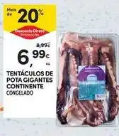 Continente Bom dia Continente - tentaculos de pota gigantes promoção
