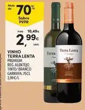 Continente Bom dia Premium - vinho promoção