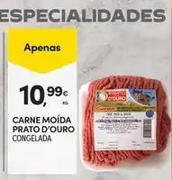 Continente Bom dia Carne moída prato d'ouro promoção
