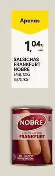 Continente Bom dia Nobre - salsichas franckfurt promoção