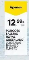 Continente Bom dia Royal greenland - porções salmão promoção
