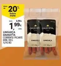 Continente Bom dia Damatta - linguiça promoção