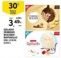 Continente Bom dia Ferrero rocher - gelado rocher/raffaello promoção