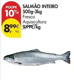 Pingo Doce Aquacultura - salmão inteiro promoção